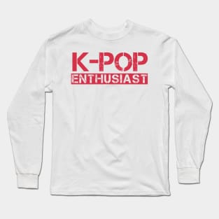 k-pop enthusiast Long Sleeve T-Shirt